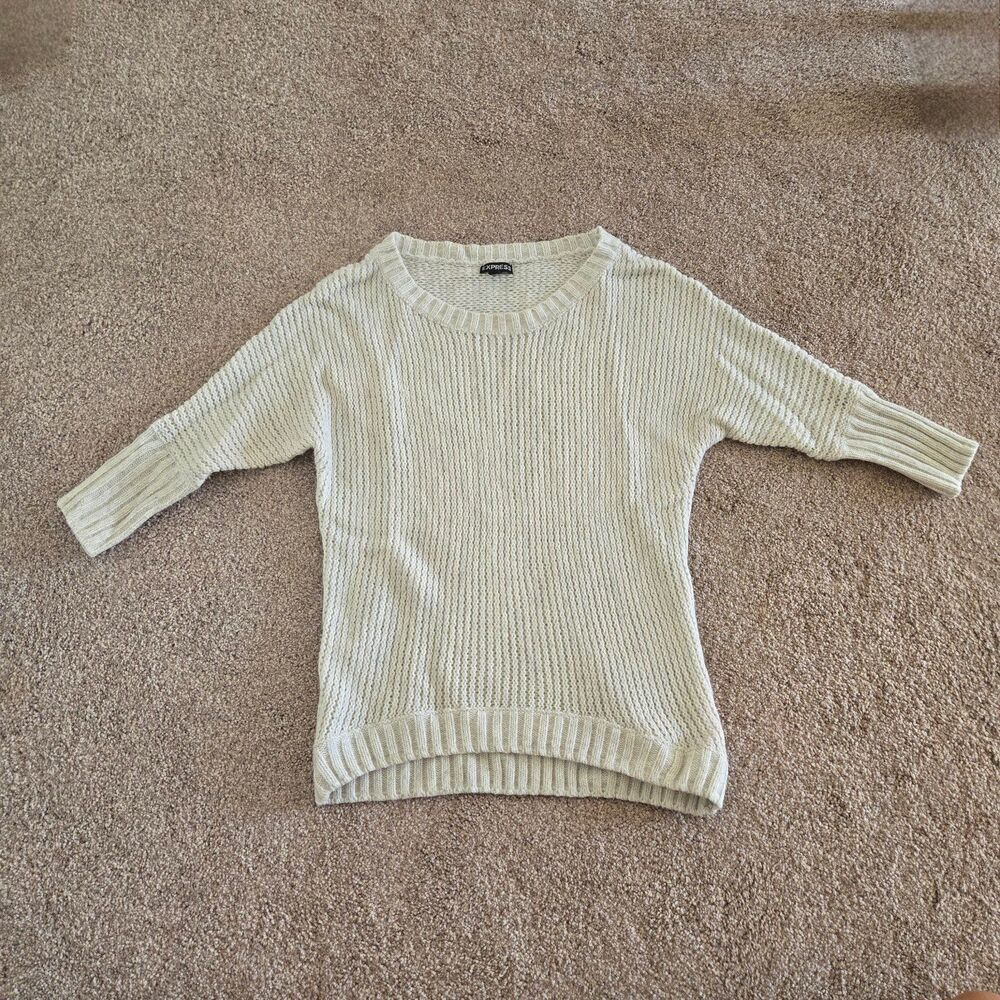 Express Crewneck Knit Sweater Size Small